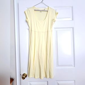 Toad & Co Yellow Nena dress, size Small